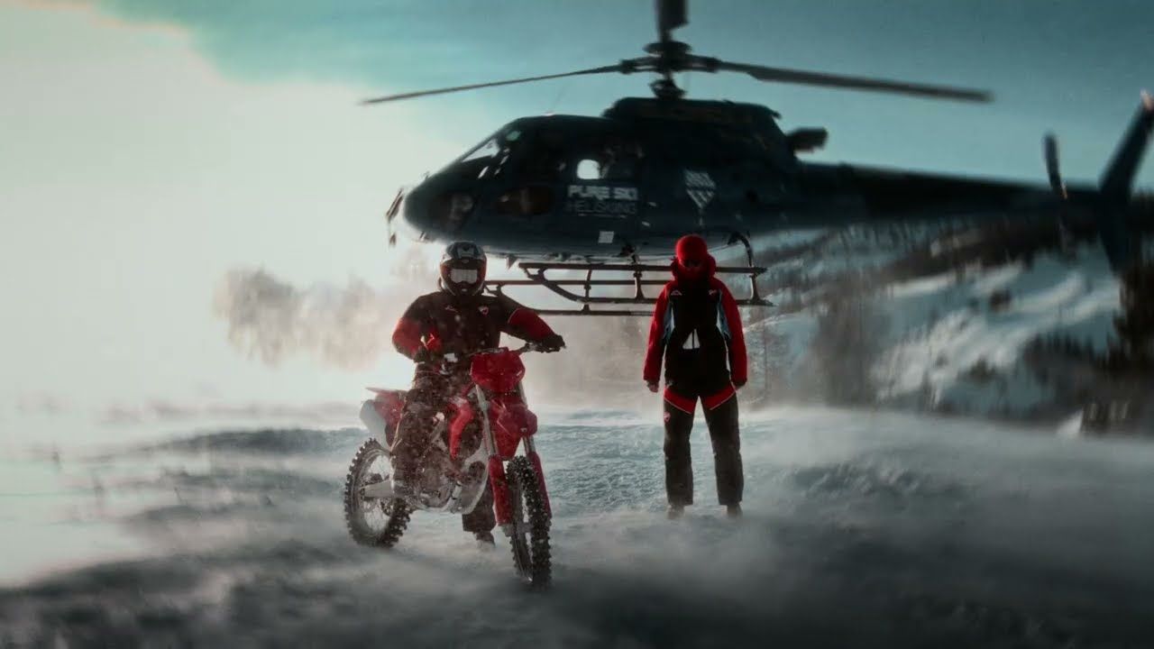Still from Kappa × Ducati